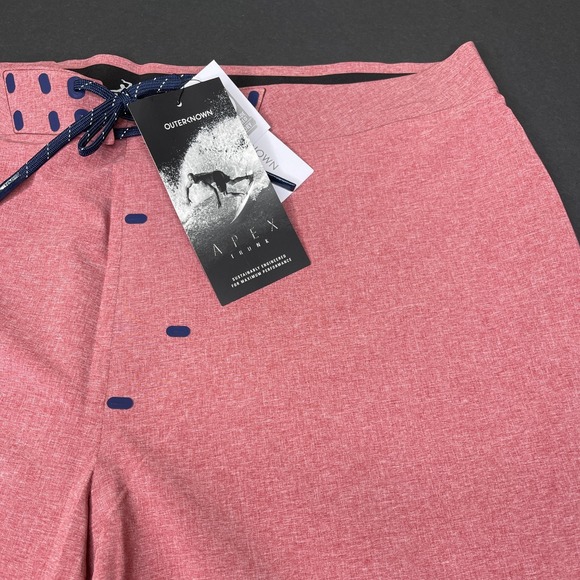 Outerknown Apex Trunks Board Shorts Kelly Slater Men's Size 32 8" Surf New - Picture 2 of 10
